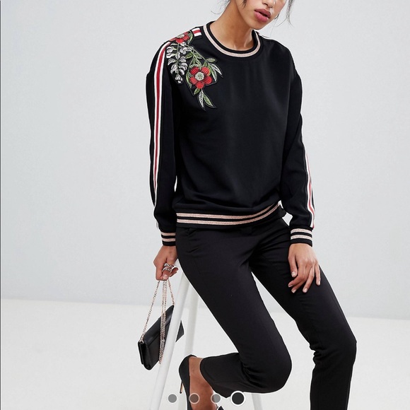 Ted Baker Maddeyy Embroidered Top - Picture 5 of 5